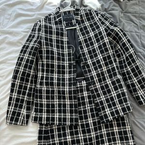 Banana republic blazer and skirt set